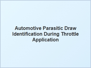 Diagnosing Electrical Draw Under Acceleration