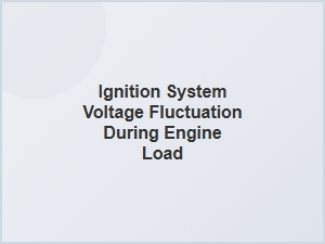 Understanding Voltage Drop Under Engine Load